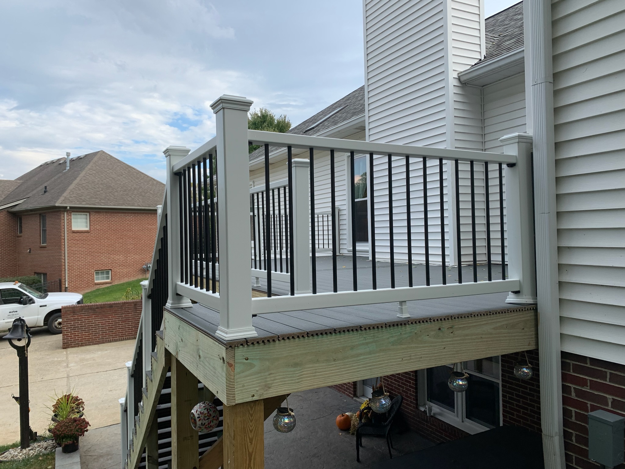 Deck project in Louisville
