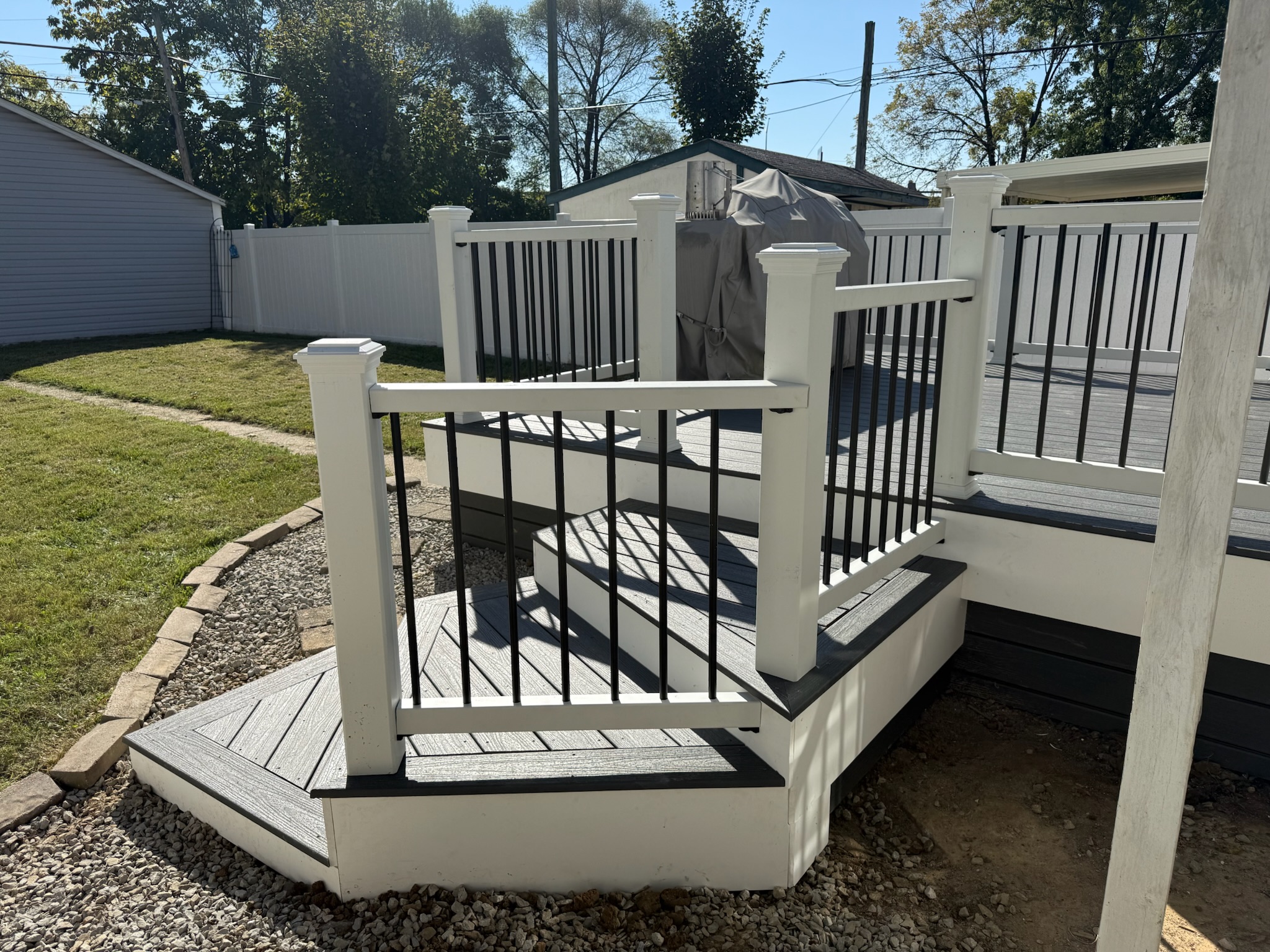Deck project in Louisville